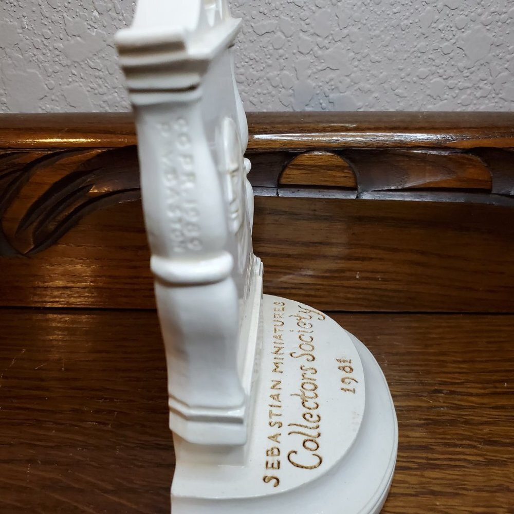 Sebastian Miniature Collectors Society Member Plaque 1981 SML #381b - Picture 4 of 5